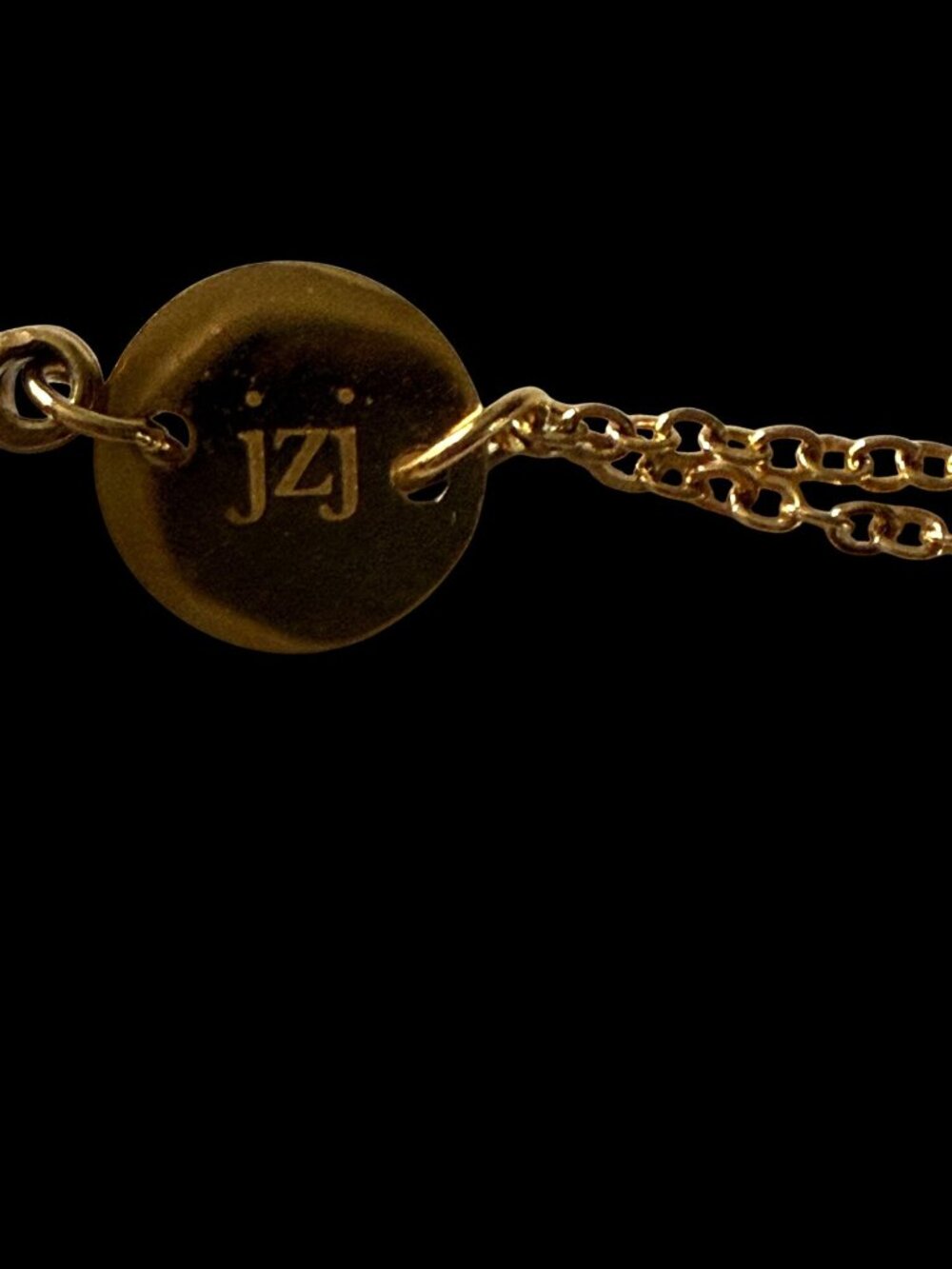 Jennifer Zeuner Gold Plated Double Chain Star Necklace Gold Plated Dainty - Picture 9 of 10